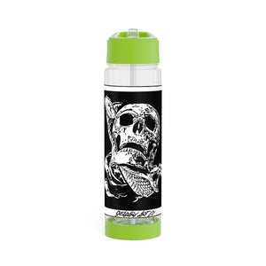 Snake and Skull Infuser Water Bottle