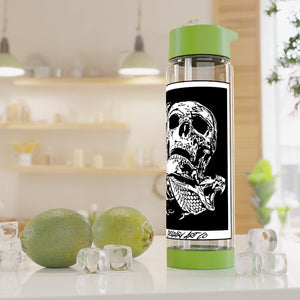 Snake and Skull Infuser Water Bottle