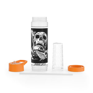 Snake and Skull Infuser Water Bottle