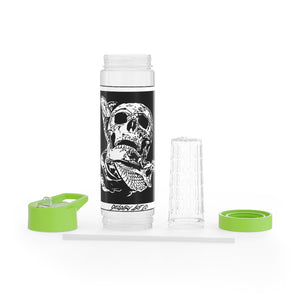 Snake and Skull Infuser Water Bottle