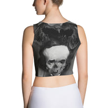 Deadary Art Coffin Crop Top