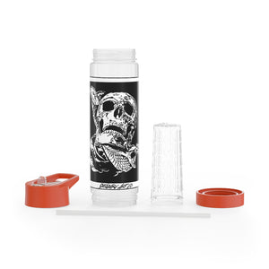 Snake and Skull Infuser Water Bottle