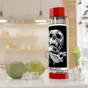 Snake and Skull Infuser Water Bottle