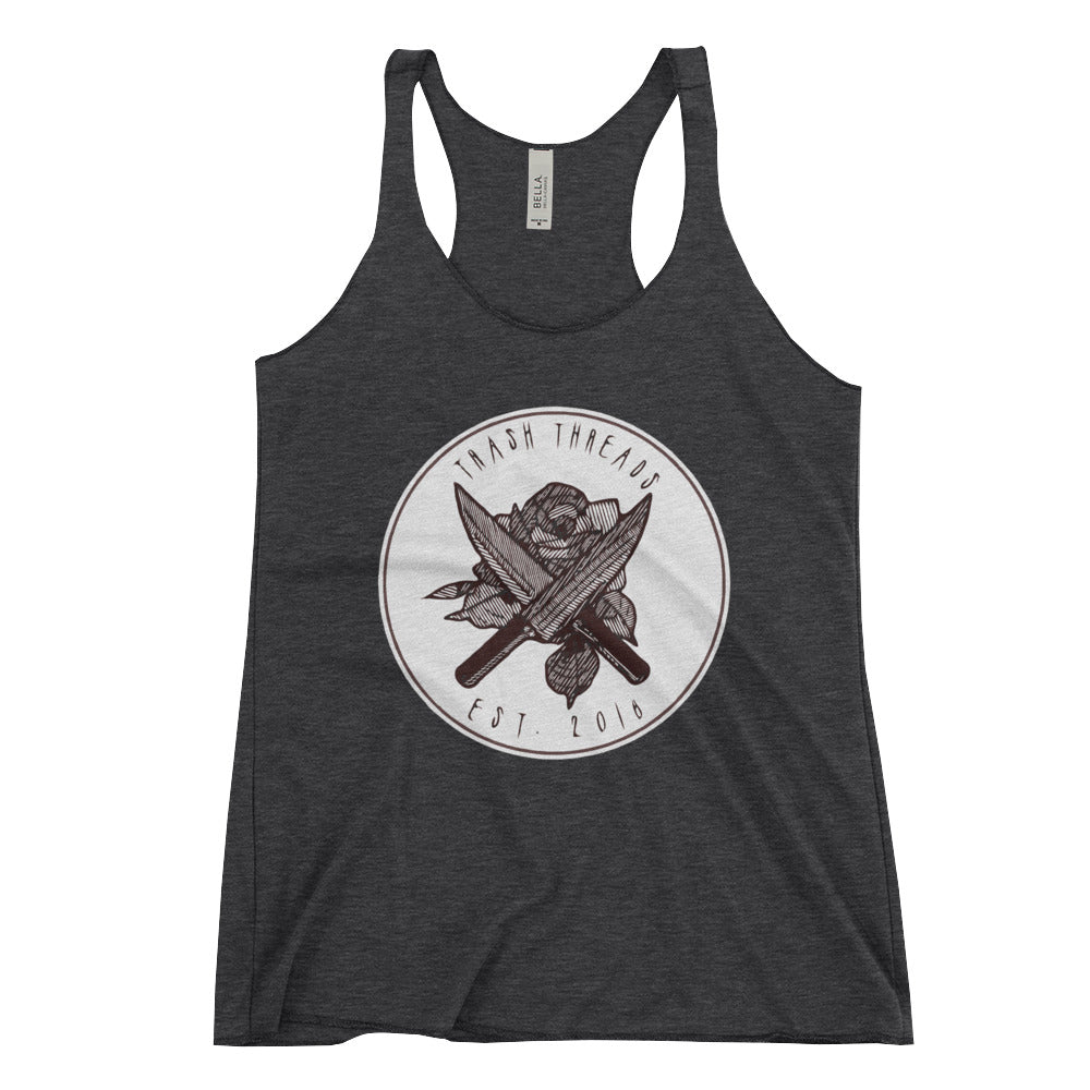 Women's Rose logo Racerback Tank
