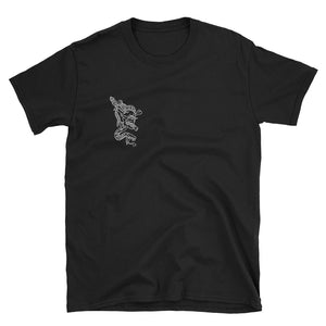 Snake and Skull Short-Sleeve Unisex T-Shirt