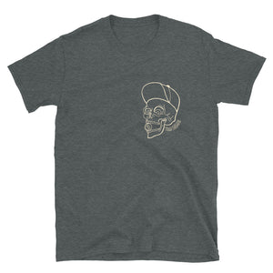 Skull and Coin Short-Sleeve Unisex T-Shirt