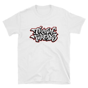 Trash Threads Graffiti Logo Front Short-Sleeve Unisex T-Shirt