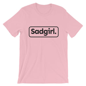 Sadgirl. Short-Sleeve Women’s T-Shirt White