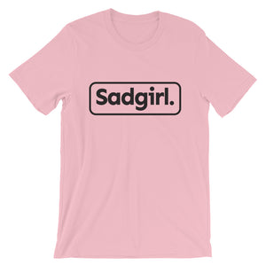 Sadgirl. Short-Sleeve Women’s T-Shirt White