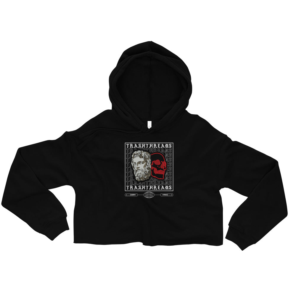 Trash Threads Duality Crop Hoodie