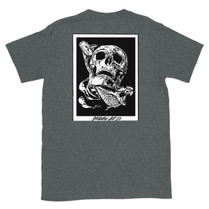 Snake and Skull Short-Sleeve Unisex T-Shirt