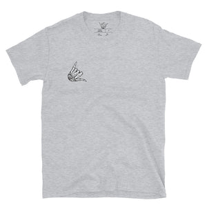 Snake and Skull Short-Sleeve Unisex T-Shirt